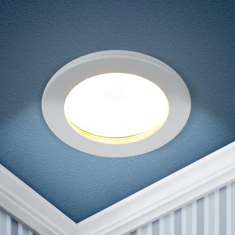 светильник встраиваемый kl95 wh gx53 ip44 бел. эра б0055809 от BTSprom.by