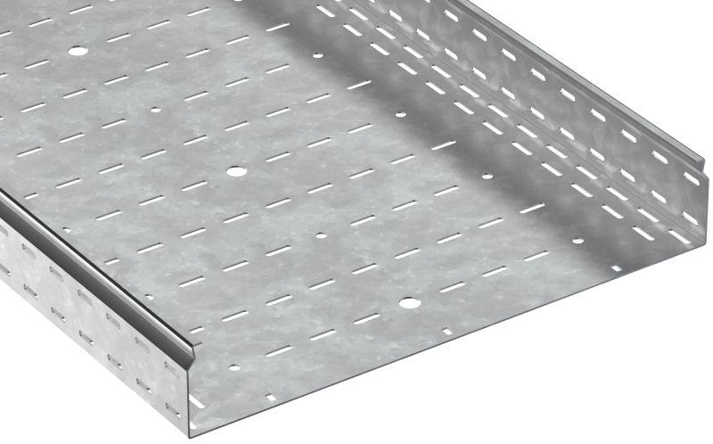 Лоток листовой перфорир. 100х600 L2000 сталь 1.5мм HDZ ESCA 7 IEK CLP10-100-600-150-2-HDZ от BTSprom.by