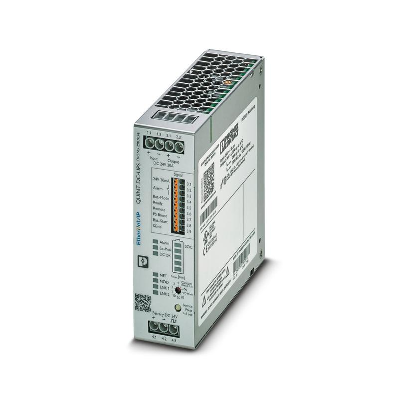источник бесперебойного питания quint4-ups/24dc/24dc/20/eip phoenix contact 2907074 от BTSprom.by