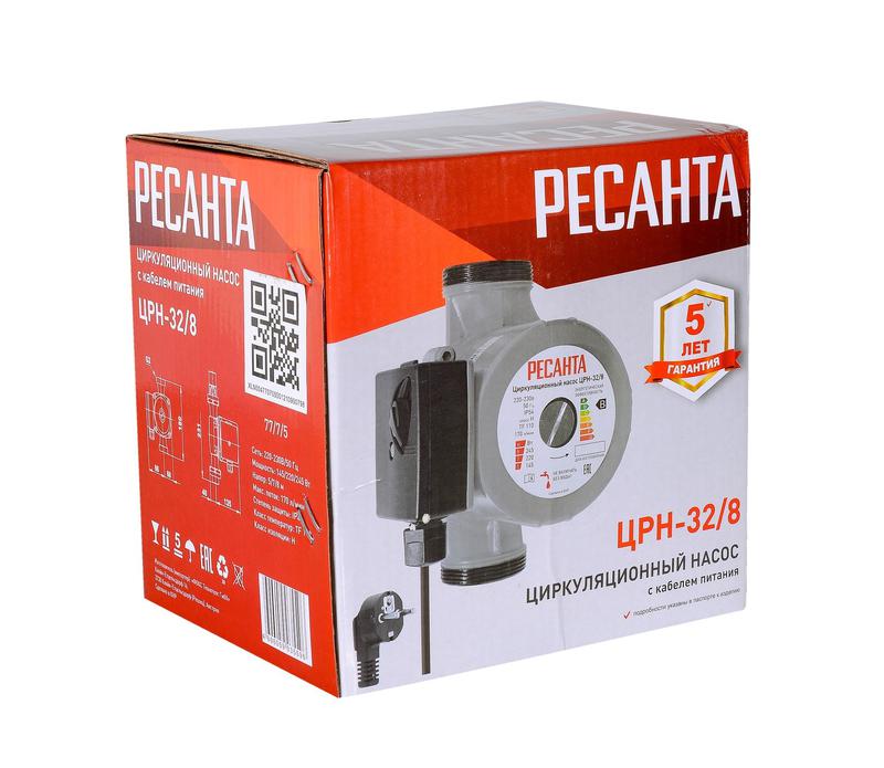  Насос циркуляционный ЦРН-32/8 Ресанта 77/7/5 фото в каталоге от BTSprom.by
