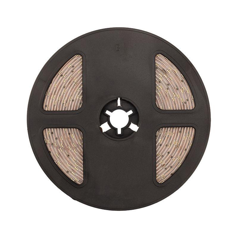  Лента светодиодная SMD3528 4.8Вт/м 60LED/м 12В IP65 тепло-бел. (уп.5м) Lamper 141-356 фото в каталоге от BTSprom.by