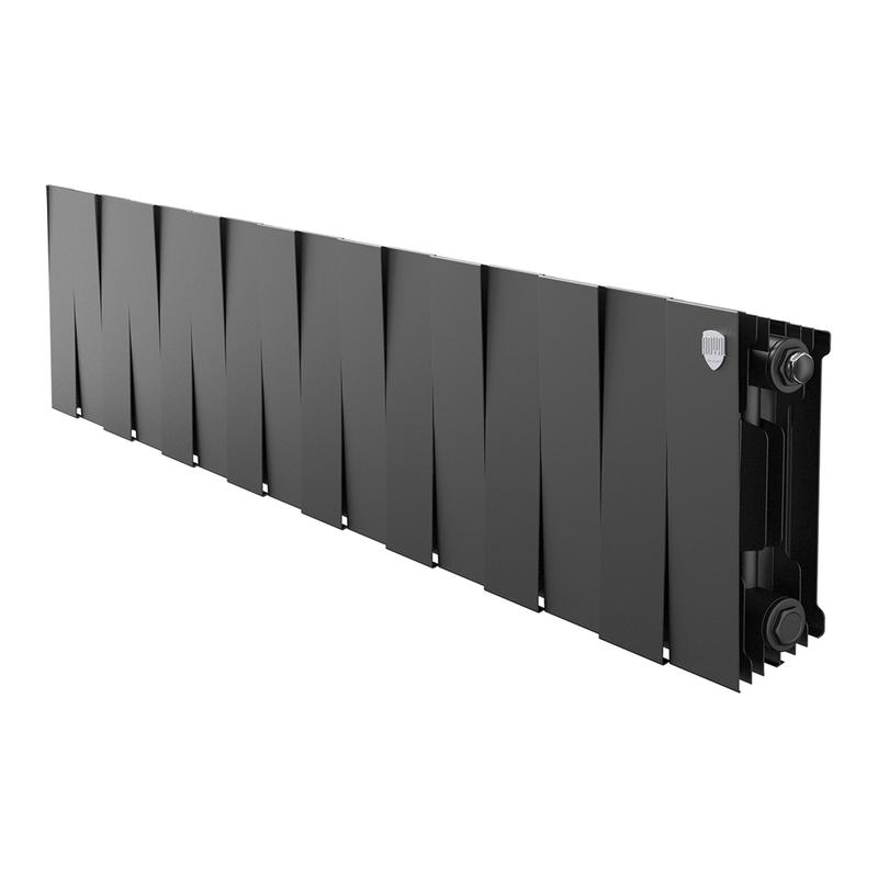 радиатор pianoforte 200 16 секц. биметал. noir sable royal thermo нс-1346007 от BTSprom.by