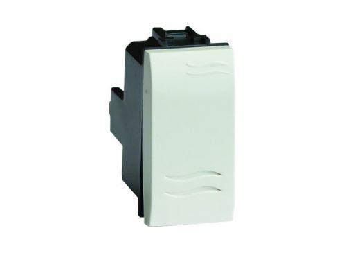 выключатель кнопочный 1-кл. 1мод. brava 16а ip20 бел. dkc 76021b от BTSprom.by