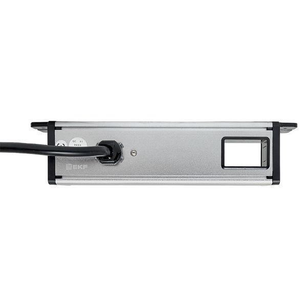  Блок розеточный встраиваемый настольный для крепления под столом 8 модулей C-Line EKF cl-vnbu-8-s фото в каталоге от BTSprom.by