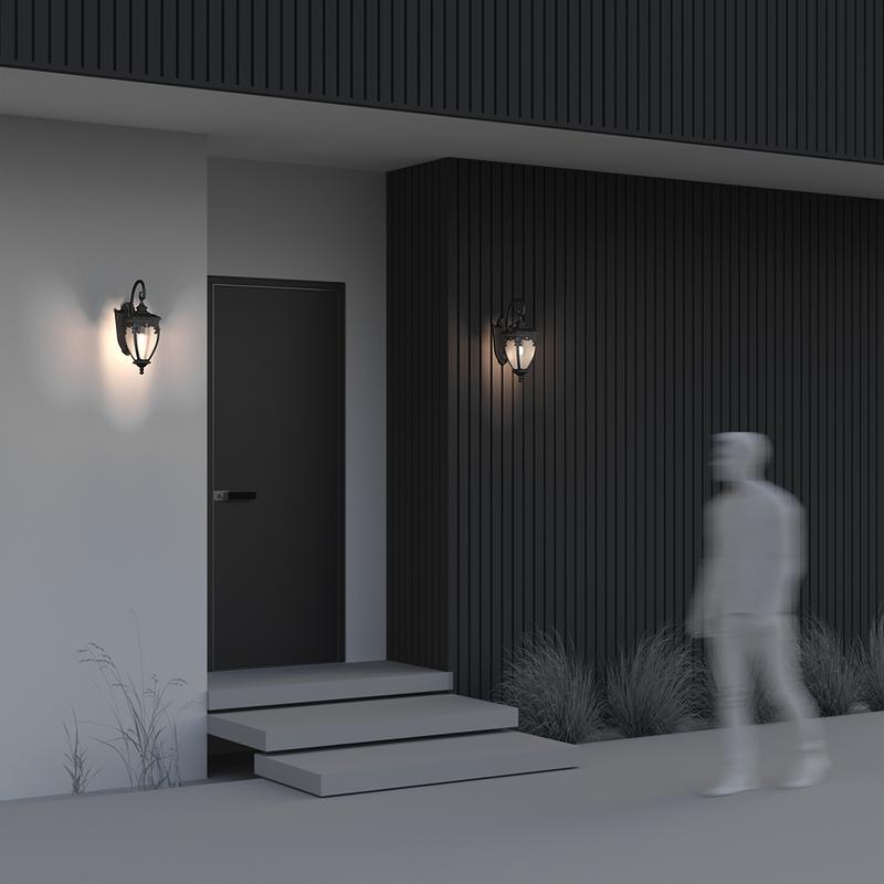  Светильник Fleur 1х60Вт E27 IP44 бра настен. Maytoni O414WL-01BZ фото в каталоге от BTSprom.by