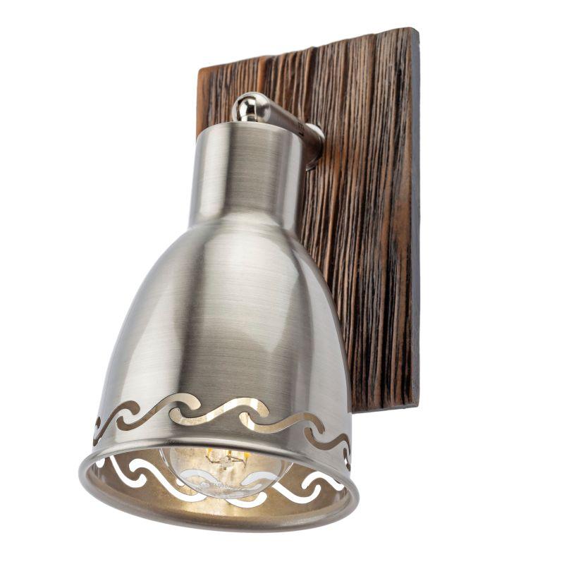 светильник настенно-потолочный спот acerno 7014-701 1хe14 40вт поворотный rivoli б0044762 от BTSprom.by