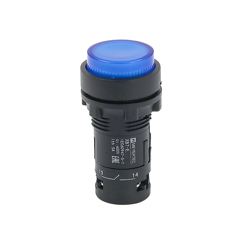 кнопка выступающая с подсветкой 1no 220в ac ip54 пластик mtb7-ew36616 син. овен 132724 от BTSprom.by