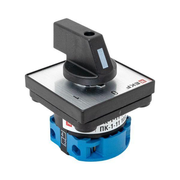  Переключатель кулачковый ПК-1-11 1П 10А "0-1" EKF pk-1-11-10 фото в каталоге от BTSprom.by