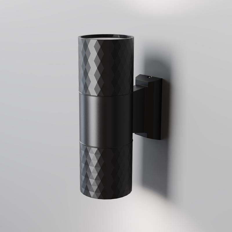  Светильник Bowery 2х50Вт GU10 IP54 бра настен. Maytoni O583WL-02B фото в каталоге от BTSprom.by