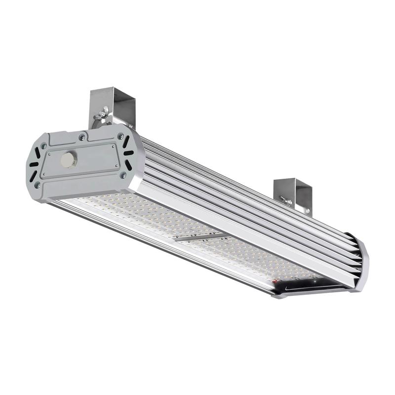 светильник светодиодный high bay uly-u42c 100w/5000k ip65 silver 100вт 5000к ip65 14664лм 120град. промышлен. подвесной серебр. tm uniel ul-00012285 от BTSprom.by