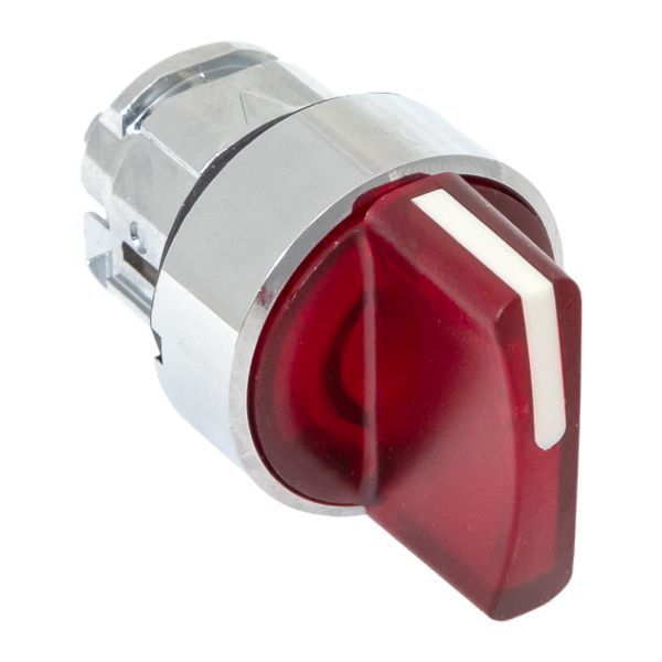  Механизм переключателя исполнительный ХB4 красн. на 3 положения возвратный без фиксации с подсветкой с короткой ручкой PROxima EKF XB4BD3L-R фото в каталоге от BTSprom.by