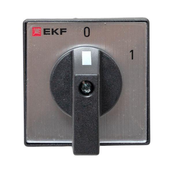  Переключатель кулачковый ПК-1-11 1П 25А "0-1" EKF pk-1-11-25 фото в каталоге от BTSprom.by