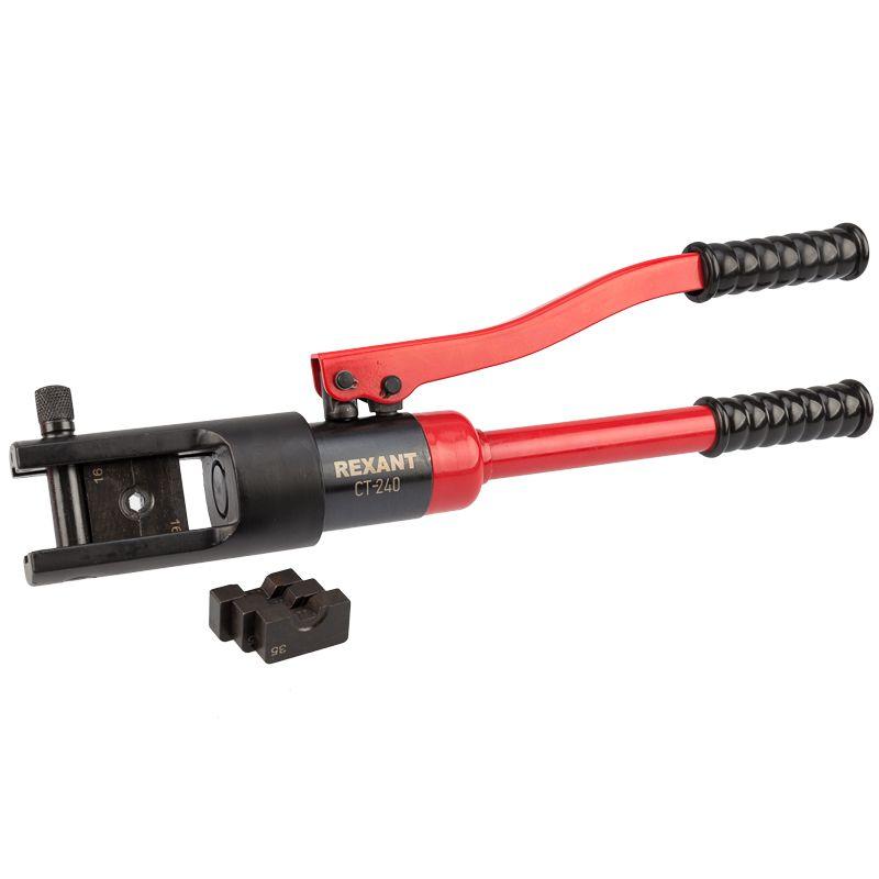  Пресс гидравлический CT-240 для наконечников 16-240кв.мм Rexant 12-3063 фото в каталоге от BTSprom.by