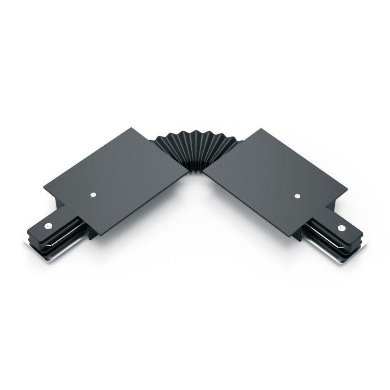  Коннектор Track однофазный для встраив. трековых шинопроводов гибкий (I) черн. GAUSS TR141 фото в каталоге от BTSprom.by