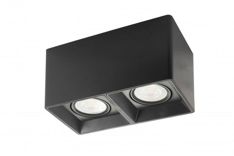  Светильник 10Вт GU5.3 IP20 LED накладной пластик черн. DENKIRS 628024 фото в каталоге от BTSprom.by