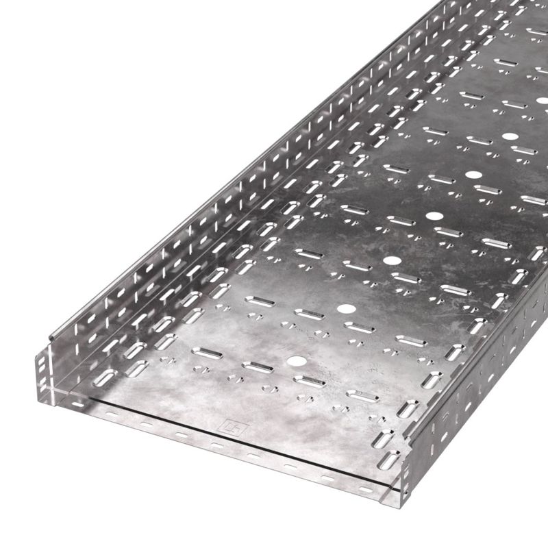Лоток перфорированный 500х80 L3000 сталь 1мм (уп.6м) Стандарт Промрукав PR16.0018 от BTSprom.by