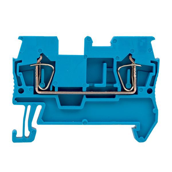 Колодка клеммная ST-2.5 31А пружинная син. EKF plc-jxb-st-2.5-blue фото в каталоге от BTSprom.by