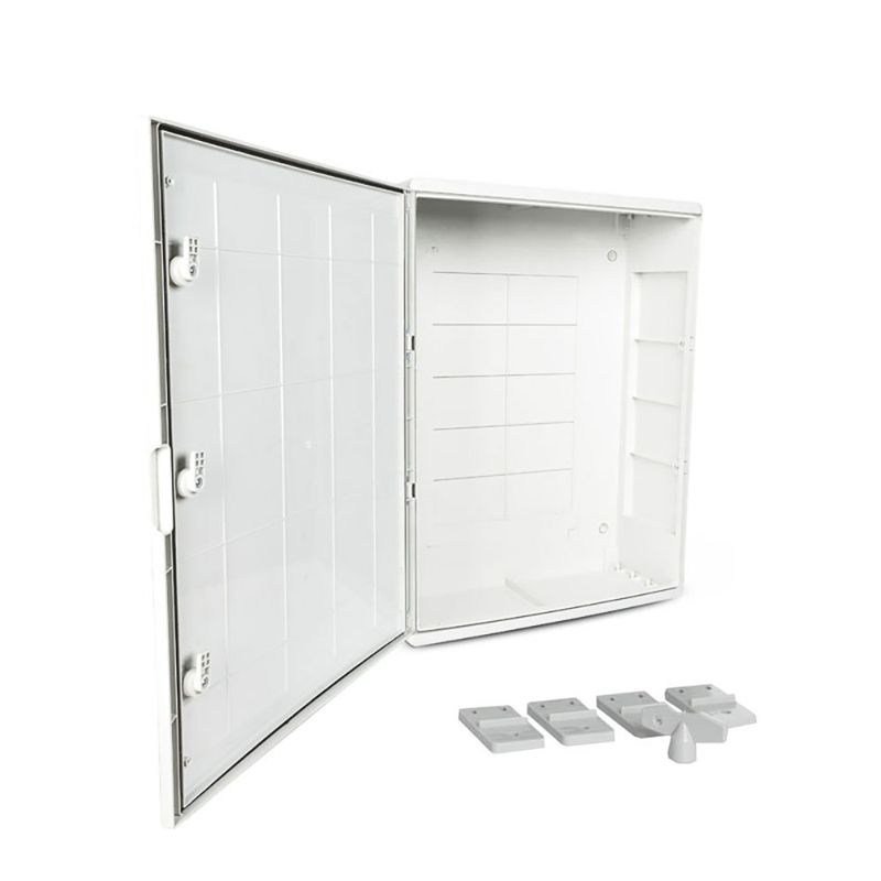 корпус пластиковый с монтажной панелью щмп ip65 сер. дверь 800х600х260 промрукав pr08.26488 от BTSprom.by