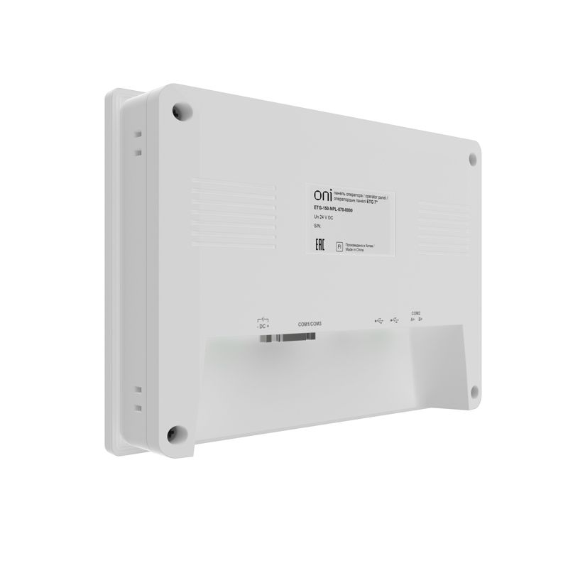  Панель оператора базовая ETG 7дюйм эконом ONI ETG-150-NPL-070-0000 фото в каталоге от BTSprom.by