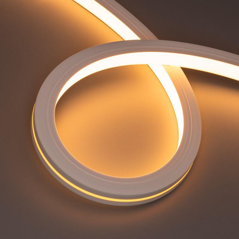 лента светодиодная moonlight-top-x280-20x20mm 24v warm 2300к 10вт/м ip67 wire x1 боков. вывод кабеля герметичная (уп.15м) arlight 044352 от BTSprom.by