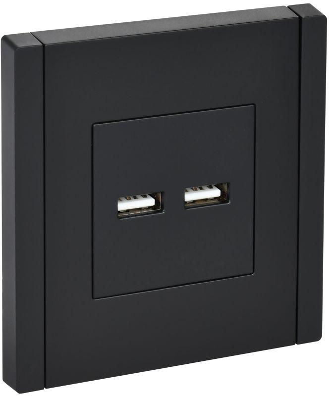 розетка usb a+a 3.1а forte&piano fp149 черн. iek fp-u21-d31-k02 от BTSprom.by