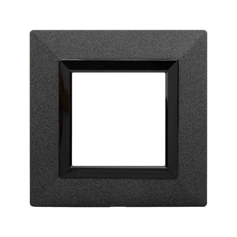 рамка 1-м 2мод. avanti метал. графит. dkc 4407852 от BTSprom.by