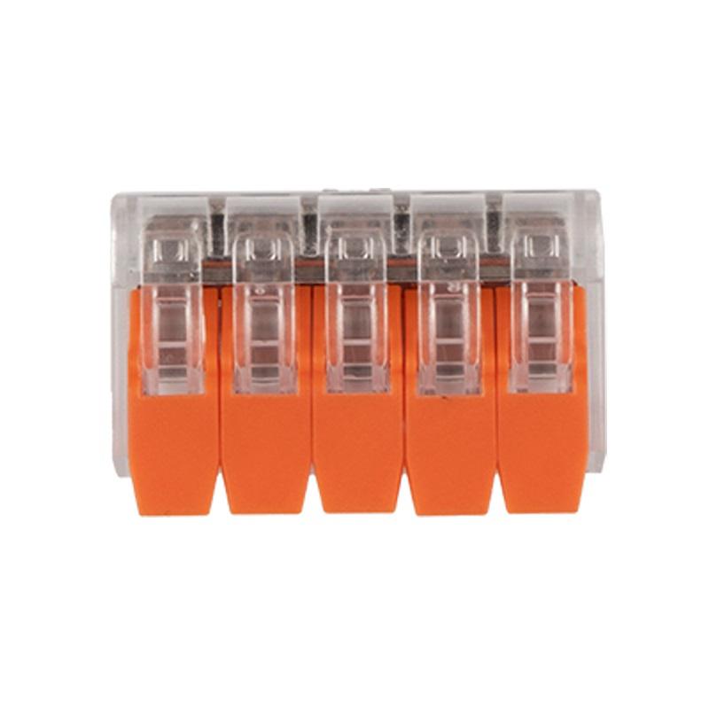  Клемма монтажная рычажного соединения PTC-5P 221-415 450В 32А 0.14-4.0кв.мм Jazzway 5050945 фото в каталоге от BTSprom.by