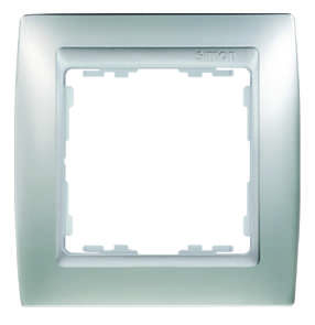 рамка 4-м simon82 матов. алюм./алюм. simon 82944-33 от BTSprom.by