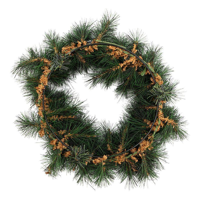  Венок еловый d45см IP44 леска Neon-Night 307-152 фото в каталоге от BTSprom.by