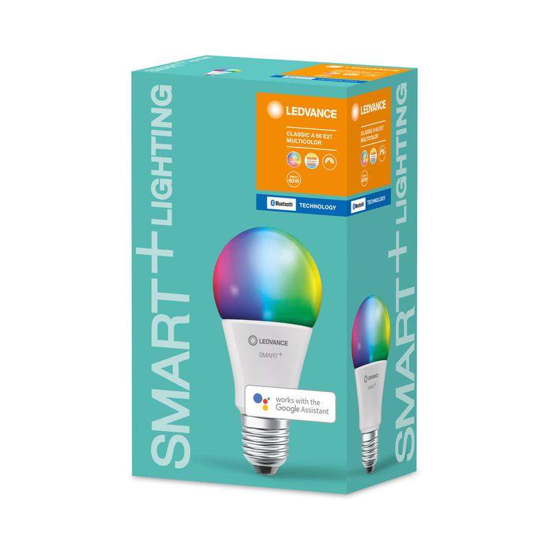 лампа светодиодная smart+ classic multicolour 60 10вт e27 ledvance 4058075208469 от BTSprom.by
