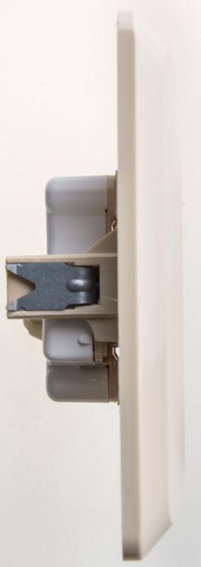  Розетка 2-м СП Этюд 16А IP20 250В без заземл. защ. шторки крем. SE PC16-106K фото в каталоге от BTSprom.by