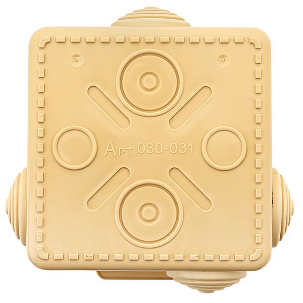  Коробка распаячная КМР-030-031 с крышкой 80х80х50 7 мембранных вводов IP54 свет. дерево PROxima EKF plc-kmr-030-031-s фото в каталоге от BTSprom.by