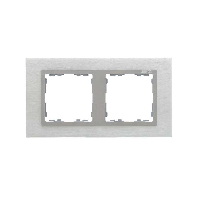 рамка 2-м simon82 nature матов. сталь/алюм. (метал.) simon 82927-34 от BTSprom.by рамка 2-м simon82 nature матов. сталь/алюм. (метал.) simon 82927-34 от BTSprom.by