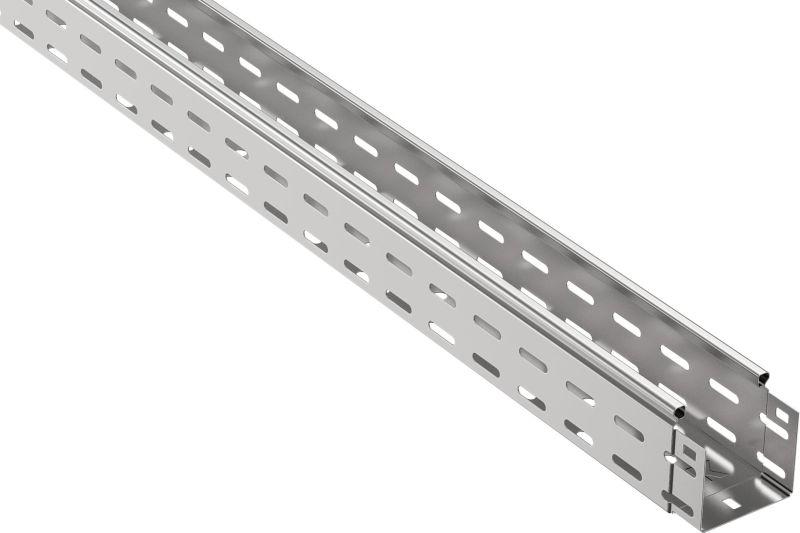 Лоток листовой перфорир. 100х80 L3000 сталь 0.7мм IEK CLP10-080-100-3 от BTSprom.by