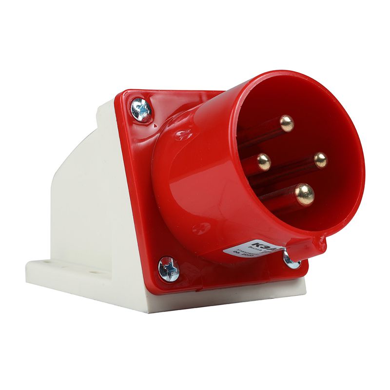  Вилка 524 32А 6h 380AC 3P+PE IP44 для монтажа на поверхность КЭАЗ 241217 фото в каталоге от BTSprom.by