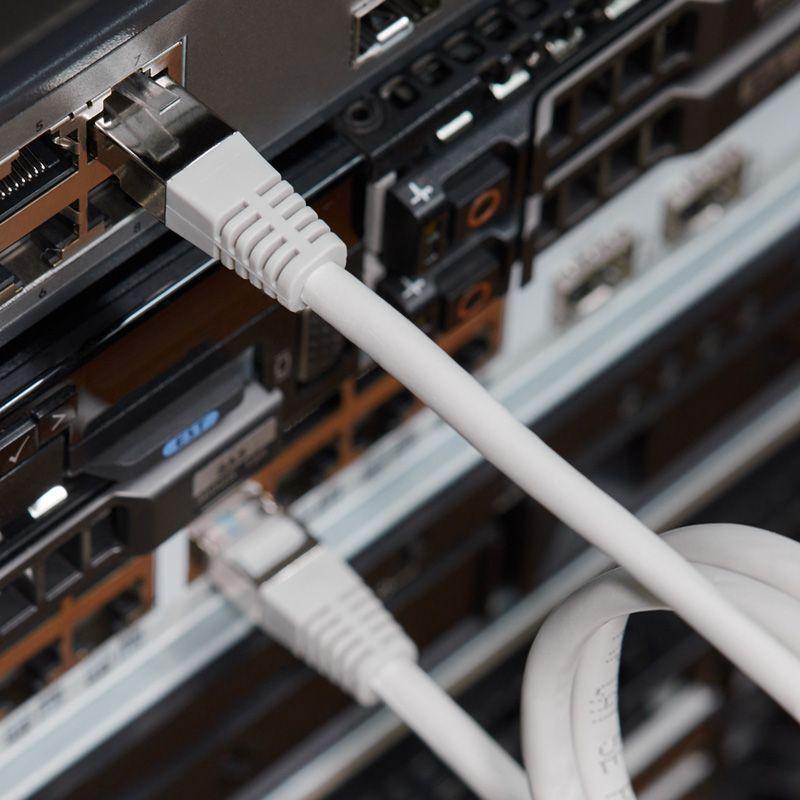  Патч-корд F/UTP кат.5e RJ45-RJ45 LSZH экранир. 1м сер. Rexant 18-8002-1 фото в каталоге от BTSprom.by