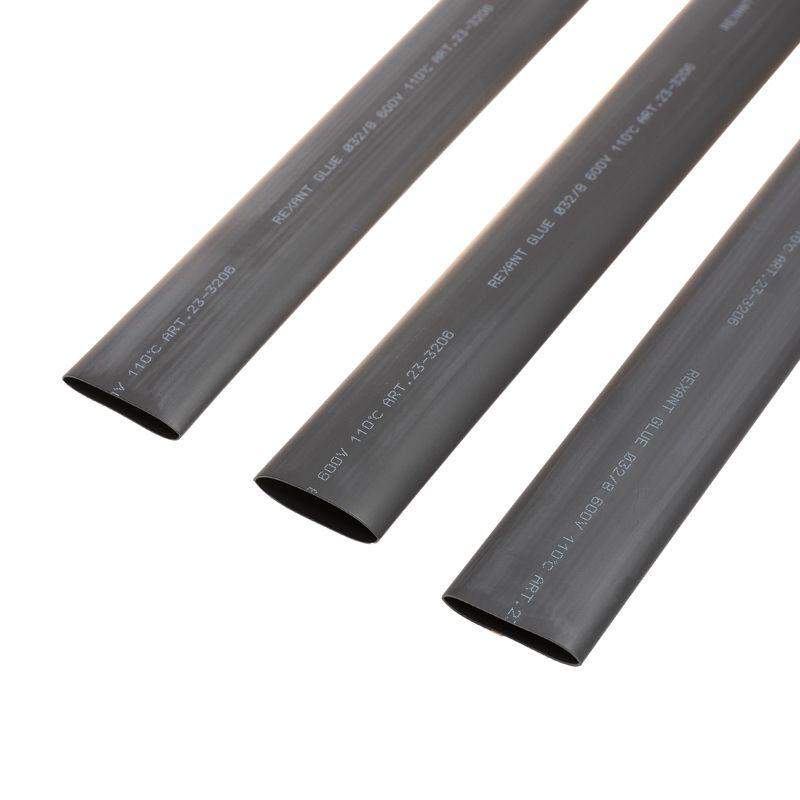  Трубка термоусадочная двустенная клеевая 32/8 (4:1) 1м черн. Rexant 23-3206 фото в каталоге от BTSprom.by