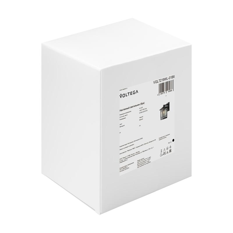  Светильник Domi 1х40Вт E27 IP44 бра настен. Voltega VGL7219WL-01B6 фото в каталоге от BTSprom.by