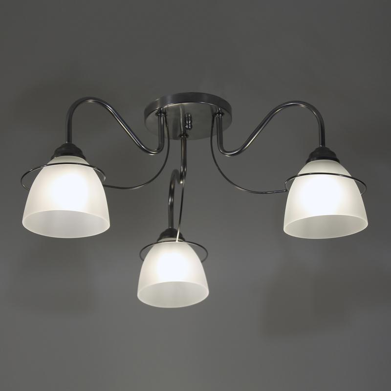  Светильник "Атлас" 131 (плафон ХХХХ) НСБ 01-3х60-196 Е27 ИУ хром Элетех 1005404475 фото в каталоге от BTSprom.by