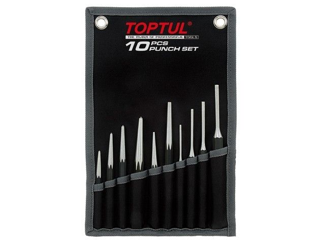 набор выколоток 10шт на полотне toptul gpaq1001 от BTSprom.by