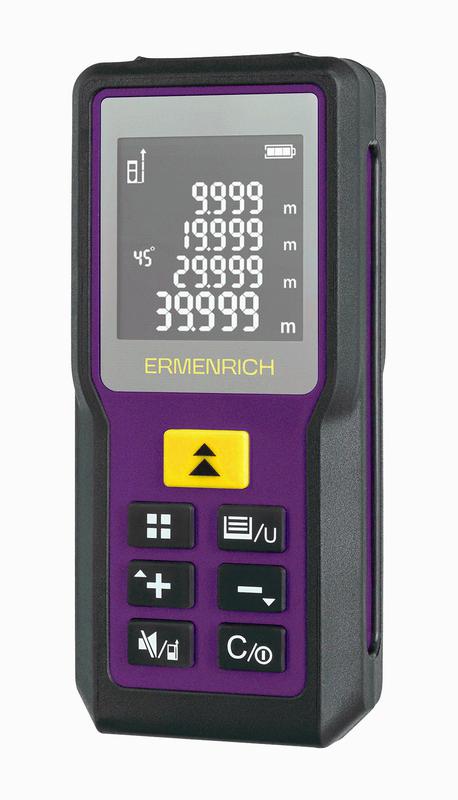 рулетка лазерная reel pro gm60 фиолет. ermenrich 84645 от BTSprom.by