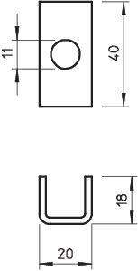 Распорка DS 4 FT гор. цинк OBO 6416586 фото в каталоге от BTSprom.by