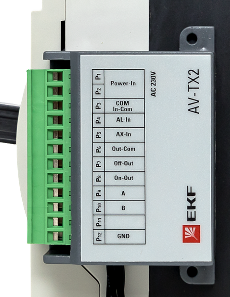 блок коммуникационный modbus rtu для etu x.2 av power-3 averes ekf mccb-3-modbus-av от BTSprom.by