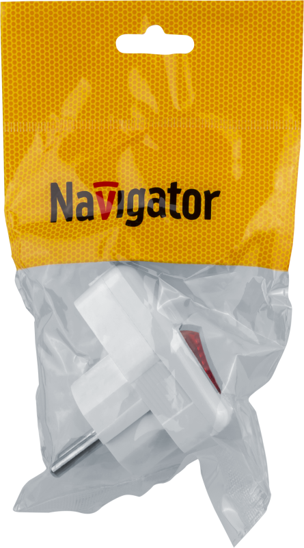  Вилка угловая 61 364 NCA-PL05-16A-ESC-WH с заземл. с выкл. бел. Navigator 61364 фото в каталоге от BTSprom.by