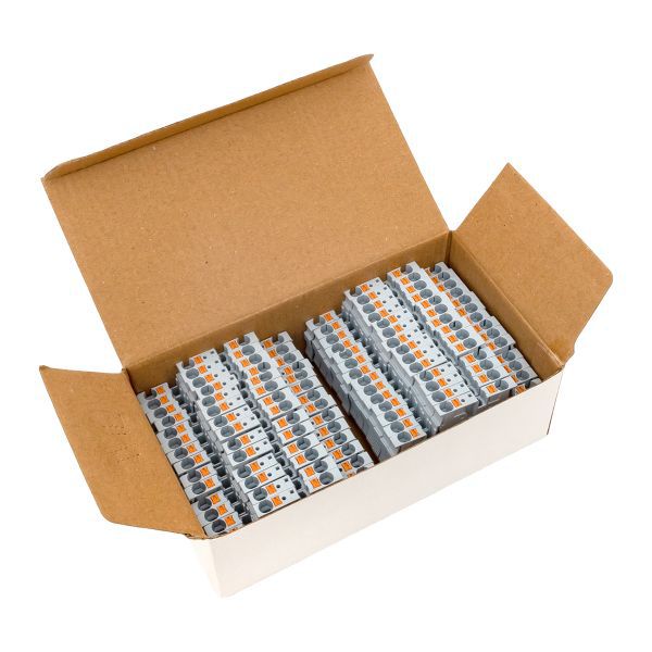  Колодка клеммная пружинная двухуровневая 4 Push-in сер. EKF PIT-4-double фото в каталоге от BTSprom.by