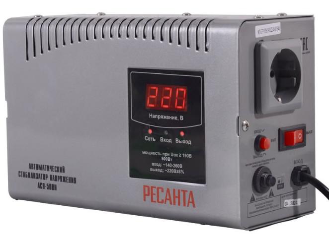 стабилизатор напряжения асн-500 н ресанта 63/6/63 от BTSprom.by