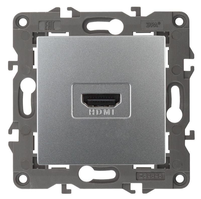 розетка 14-3114-03 hdmi elegance алюм. эра б0034334 от BTSprom.by