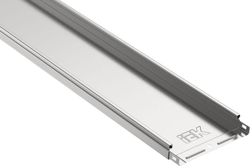 Лоток листовой неперфорир. 35х100 L3000 сталь 0.55мм IEK CLN10-035-100-055-3 от BTSprom.by