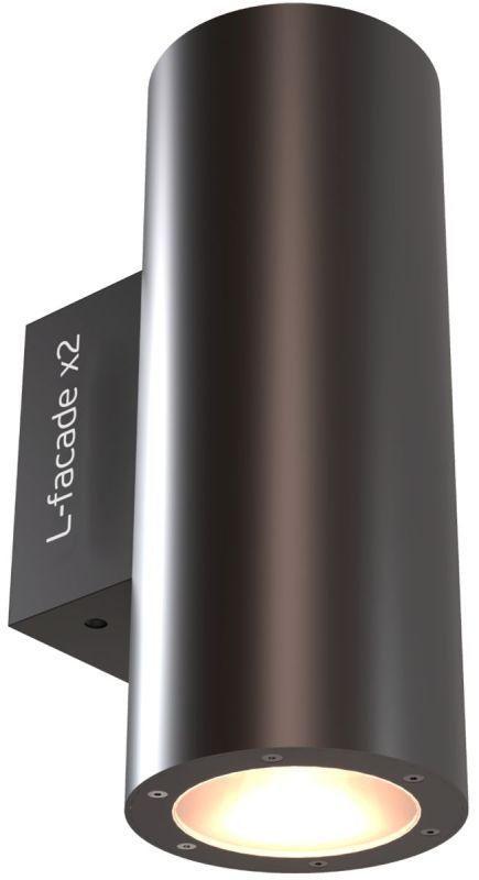 светильник светодиодный l-facade х2/37/г22/840/01/a2-11/220ac ip66 37вт 4000к 4200лм прозр. рассеив. накладное крепление ledel fc37-3112-111-18 от BTSprom.by