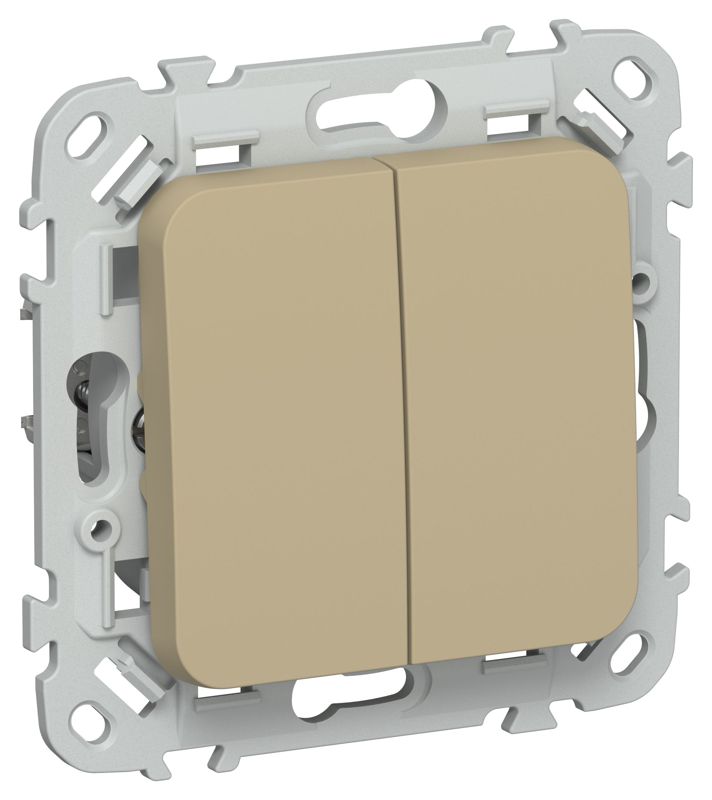 выключатель 2-кл. сп flite вс12-1-0-флх 10а механизм хаки iek fi-v20-0-10-1-k59 от BTSprom.by